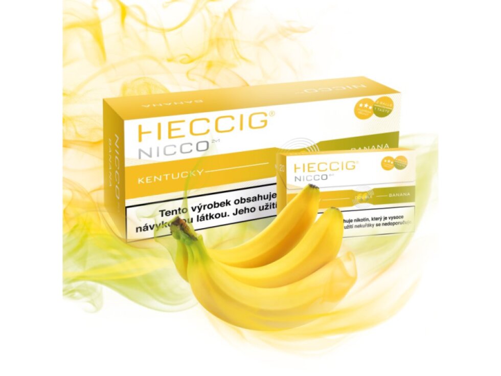[HECCIG] Nicco 2v1 – banán - Karton