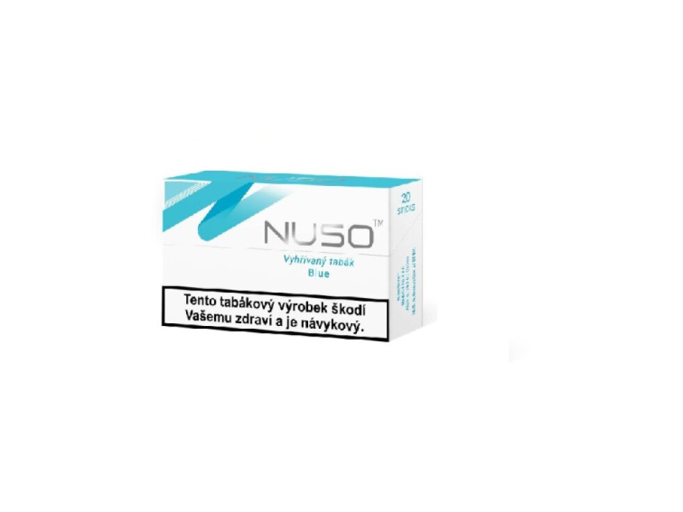 NUSO - Zahřívané náplně - krabička NUSO BLUE