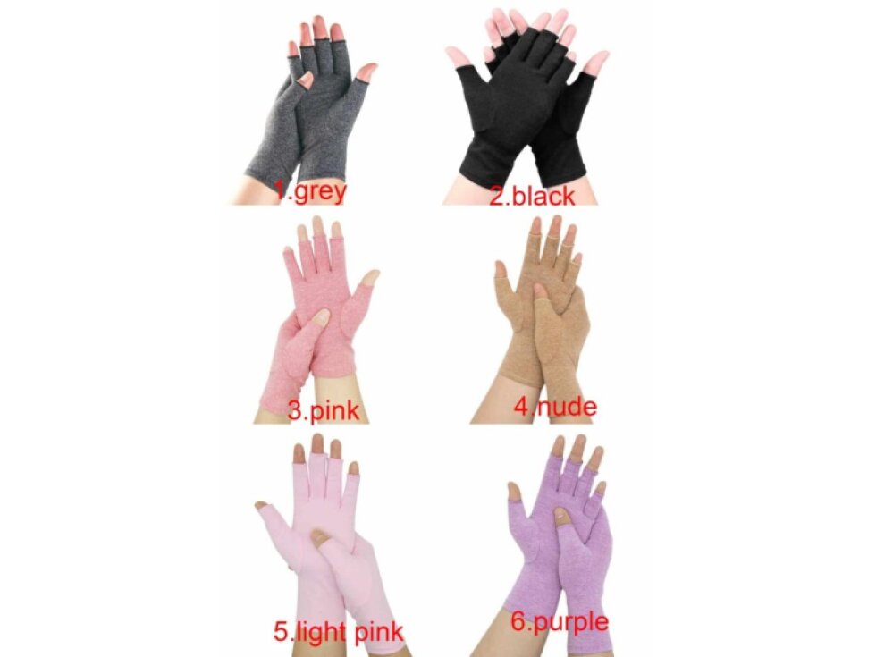 Strečové rukavice bezprstové UNI