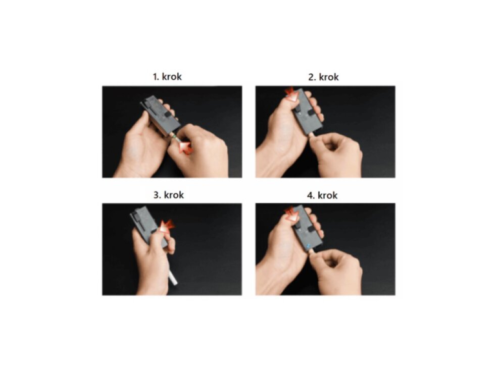 [HECCIG] Aplikátor práskacích kuliček - poloautomat se zapalovačem - Stříbrná