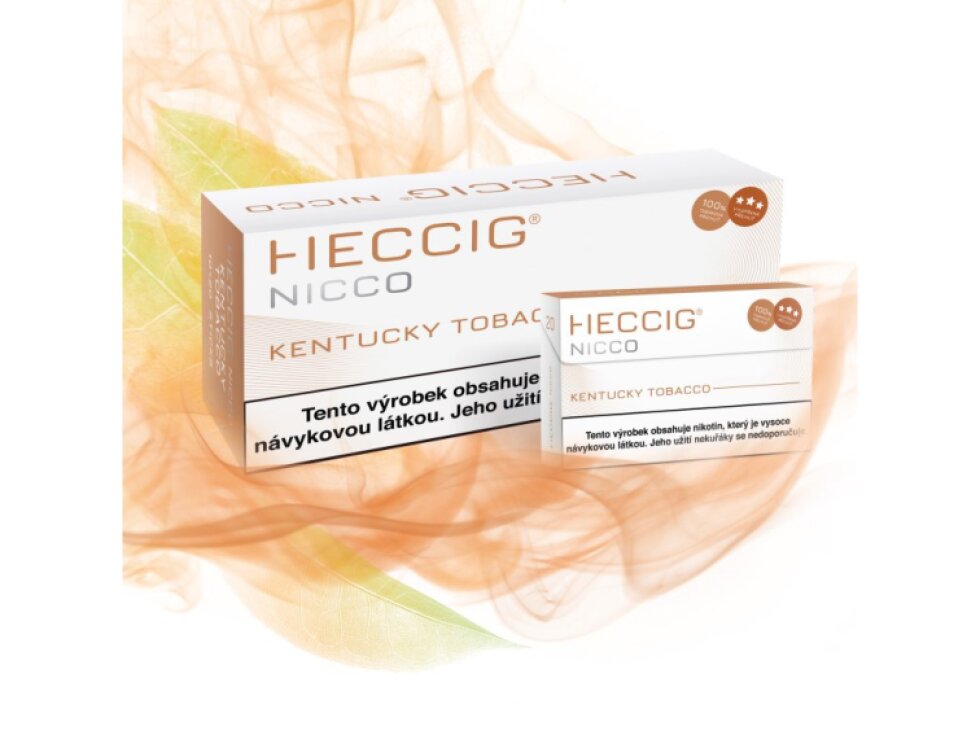 [HECCIG] Nicco 2v1 – Kentucky tobacco - Krabička
