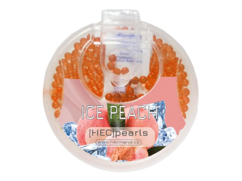 [HECCIG] Pearls práskací kuličky - 200 ks s aplikátorem - Ice Peach