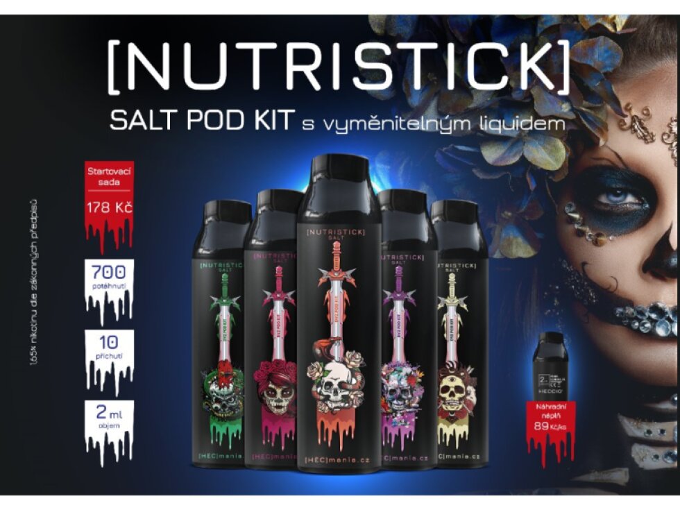 [NUTRISTICK] DV2 - Baterie serie 1 Blue Razz