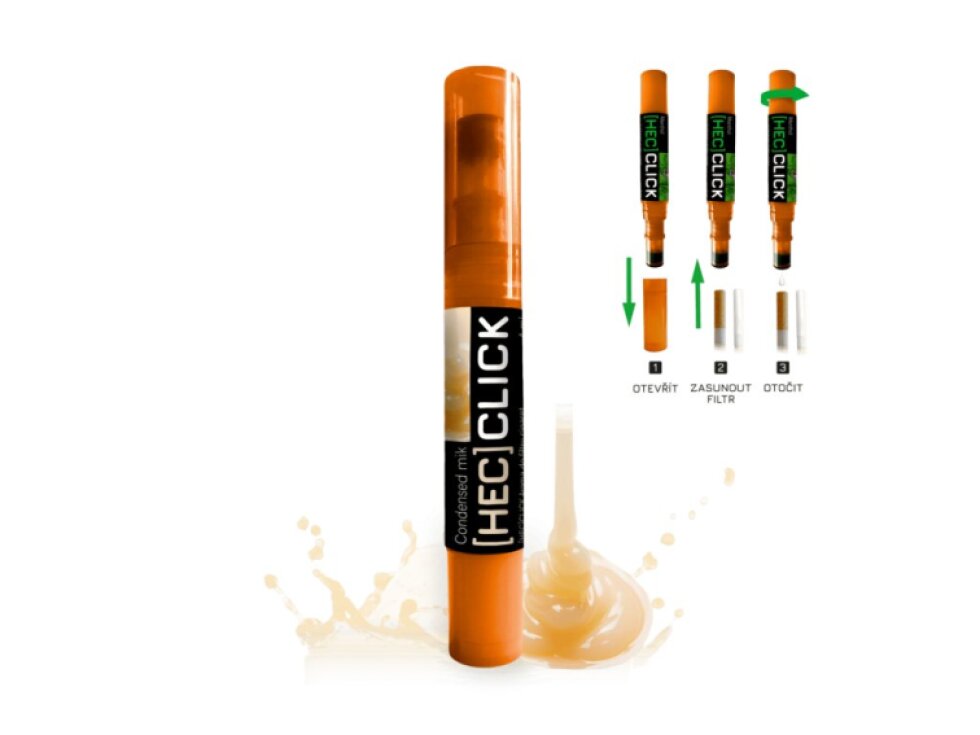 [HEC]click - Aplikátor aroma do filtrů cigaret 2ml - Vanilla(condens)