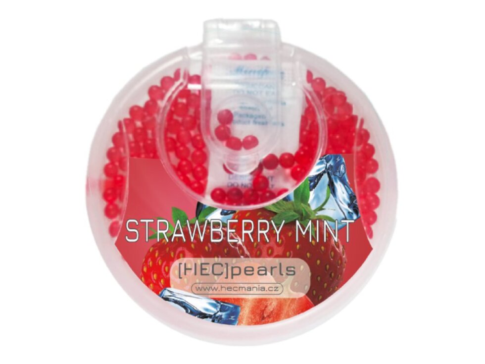 [HECCIG] Pearls práskací kuličky - 200 ks s aplikátorem - Strawberry Mint