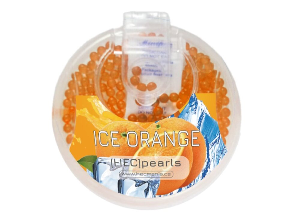 [HECCIG] Pearls práskací kuličky - 200 ks s aplikátorem - Ice Orange
