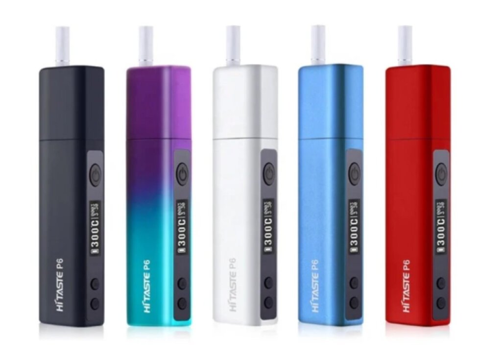 HiTaste P6 – Heat Not Burn přístroj 3000 mAh - Červená