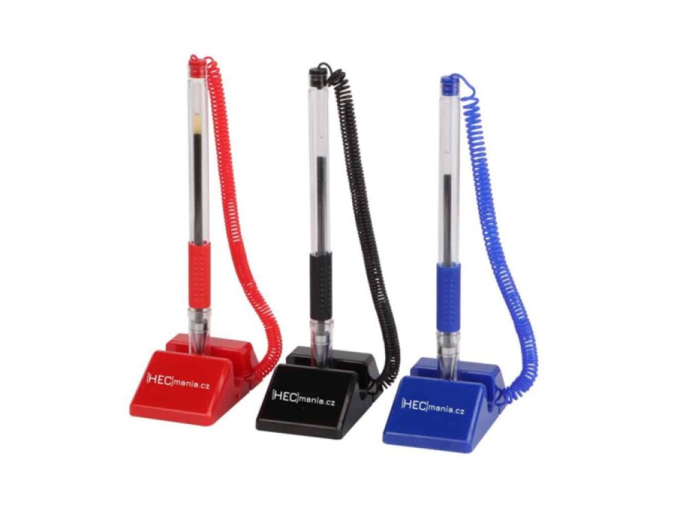 Propiska se stojánkem a logem = barva dle skladové dostupnosti