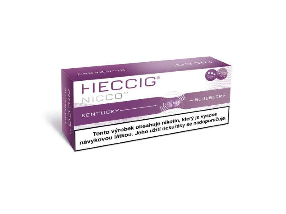[HECCIG] Nicco 2v1 – Blueberry - Karton