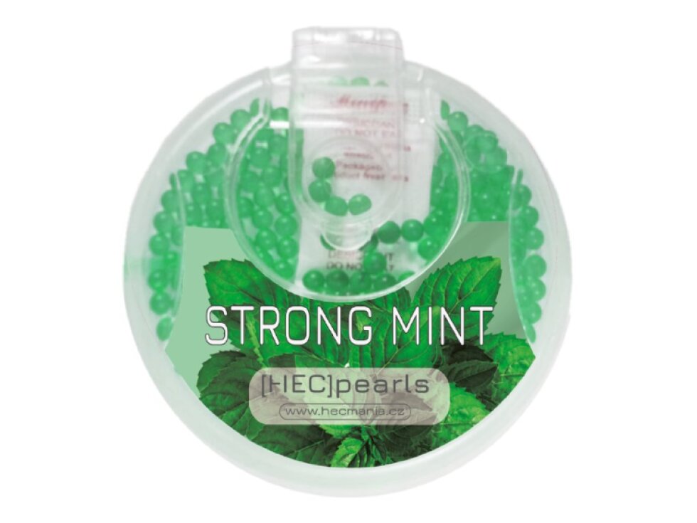 [HECCIG] Pearls práskací kuličky - 200 ks s aplikátorem - Strong Mint