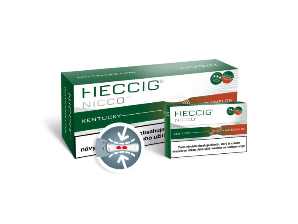 [HECCIG] Nicco 2v1 – Watermelon - Krabička