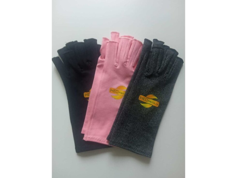 Strečové rukavice bezprstové UNI