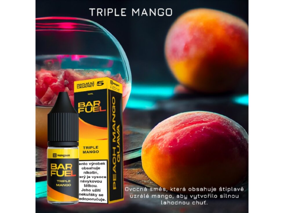 BAR FUEL - e-liquid 10 mg Triple Mango
