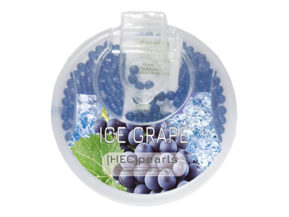[HECCIG] Pearls práskací kuličky - 200 ks s aplikátorem - Ice Grape