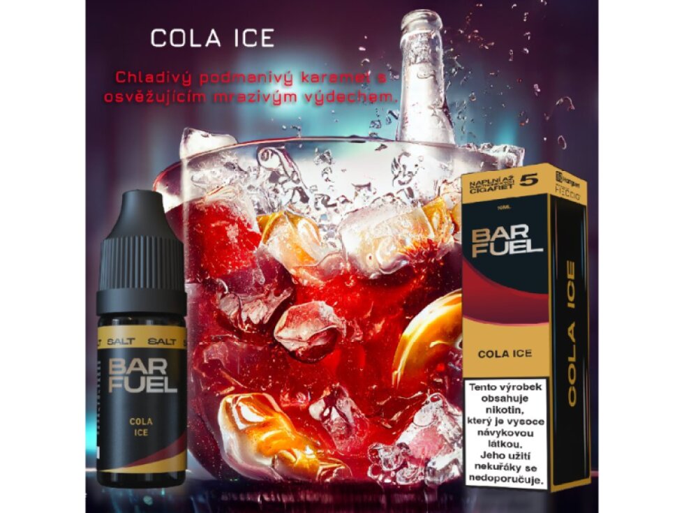 BAR FUEL - e-liquid 10 mg Ice Cola