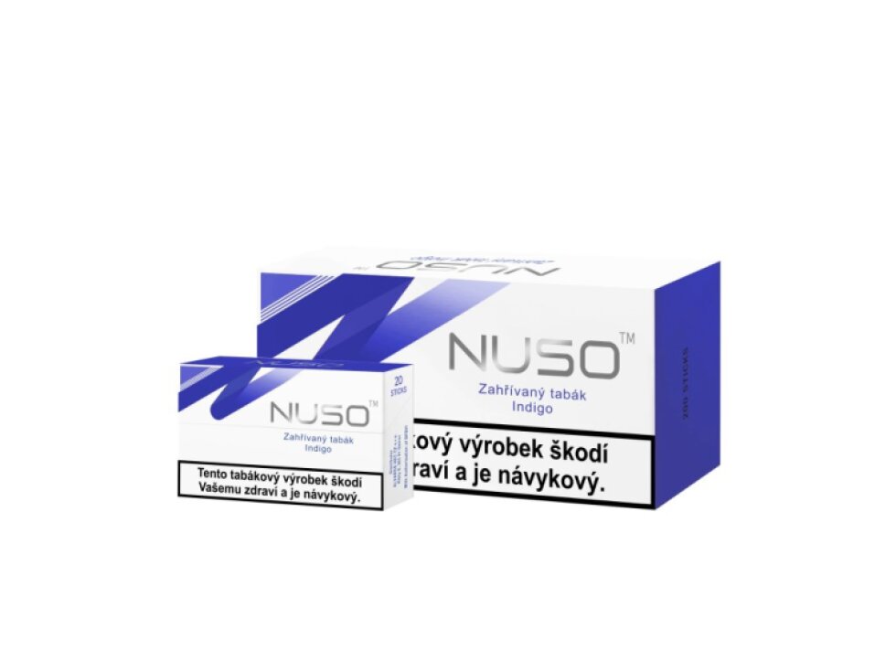 NUSO - Zahřívané náplně - karton NUSO INDEGO
