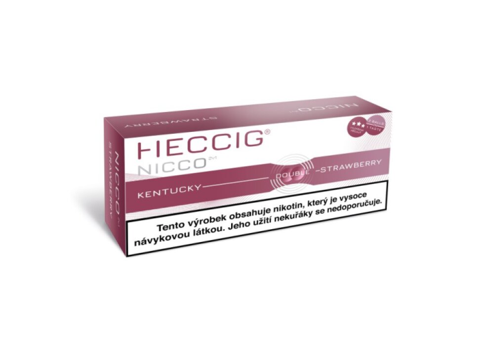[HECCIG] Nicco 2v1 – Strawberry - Karton