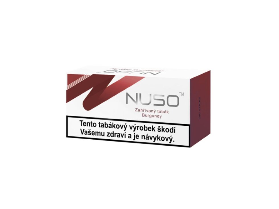 NUSO - Zahřívané náplně - krabička NUSO TANGO RED