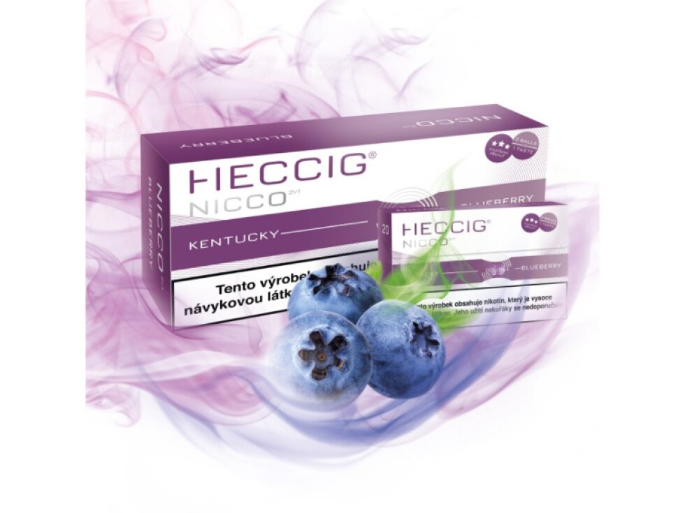 [HECCIG] Nicco 2v1 – Blueberry - Karton