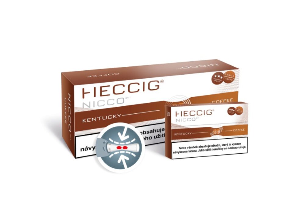 [HECCIG] Nicco 2v1 – Coffe - Krabička