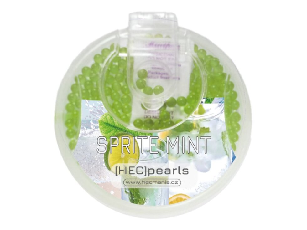 [HECCIG] Pearls práskací kuličky - 200 ks s aplikátorem - Limo Mint