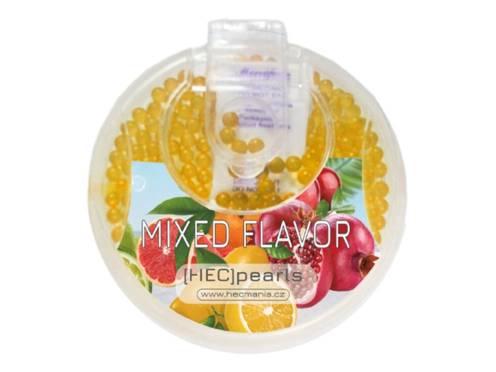 [HECCIG] Pearls práskací kuličky - 200 ks s aplikátorem - Mix Příchutí