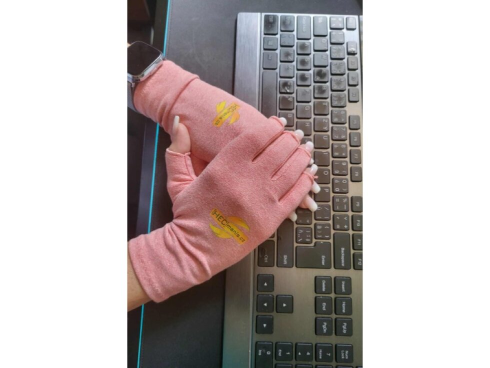 Strečové rukavice bezprstové UNI