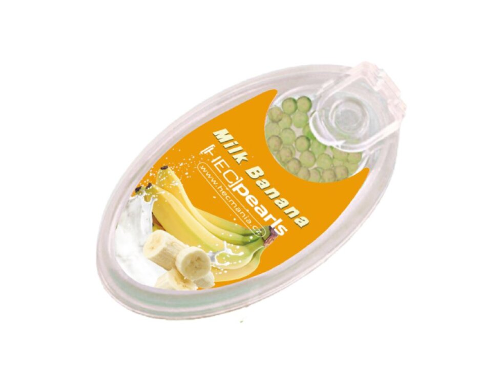 [HECCIG] Pearls práskací kuličky - 100 ks s aplikátorem - Banana Milk