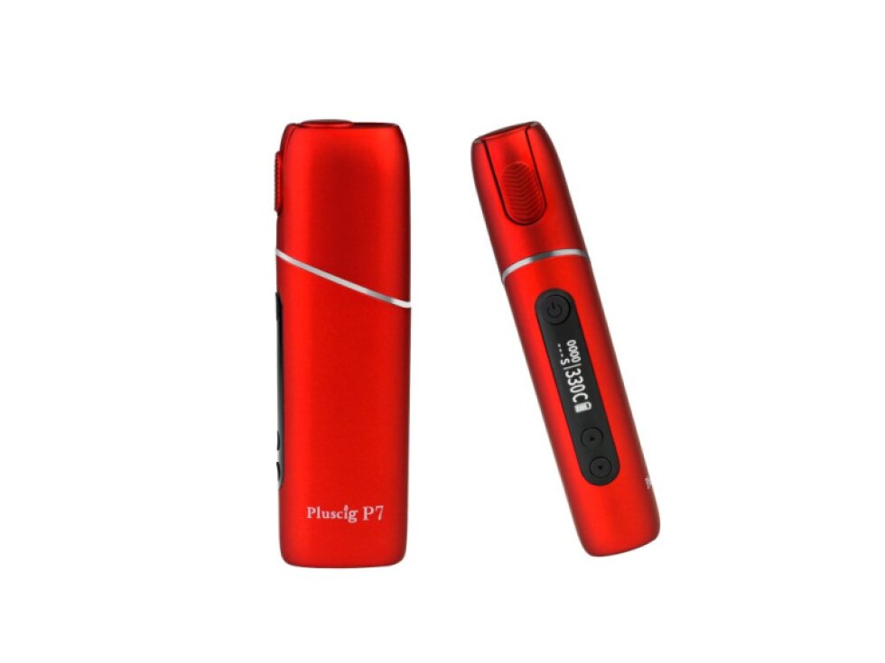Pluscig P7 – Heat Not Burn přístroj 3500mAh - Červená