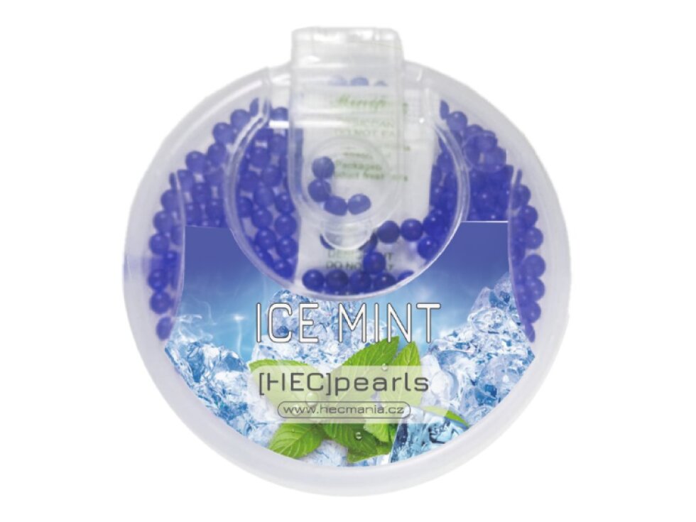 [HECCIG] Pearls práskací kuličky - 200 ks s aplikátorem - Ice Mint
