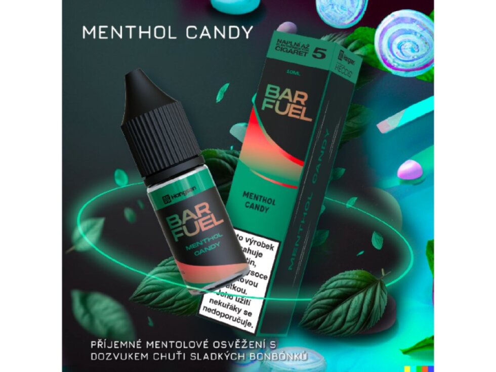 BAR FUEL - e-liquid 10 mg Menthol Candy