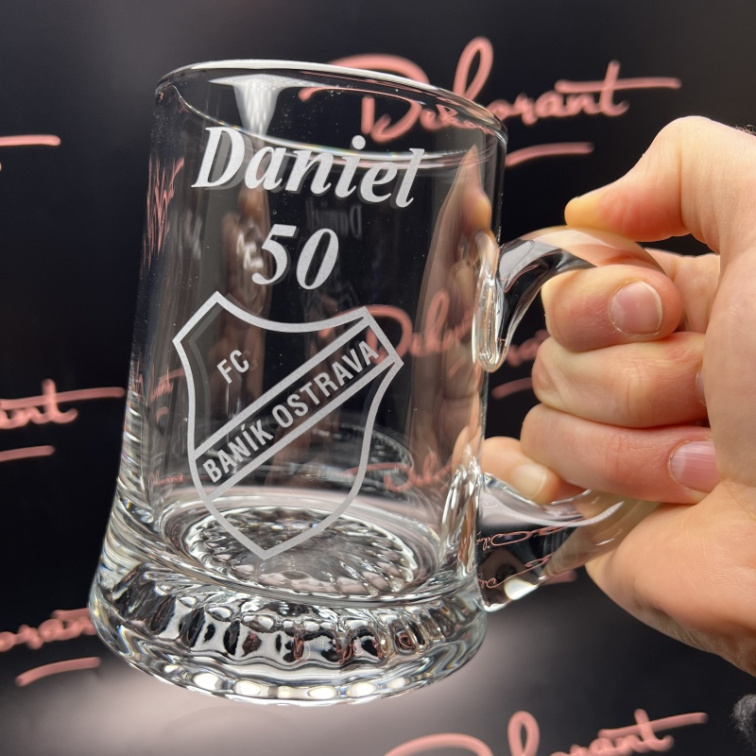 Crystalex sklenička na víno Panna Černá 550 ml 1KS