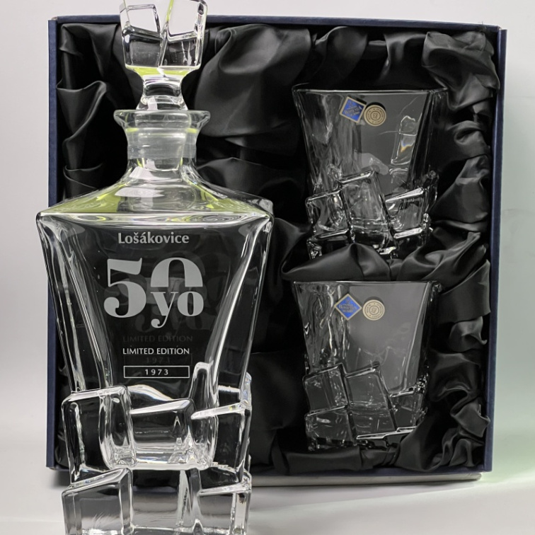 Crystalex sklenička na víno Panna Černá 550 ml 1KS