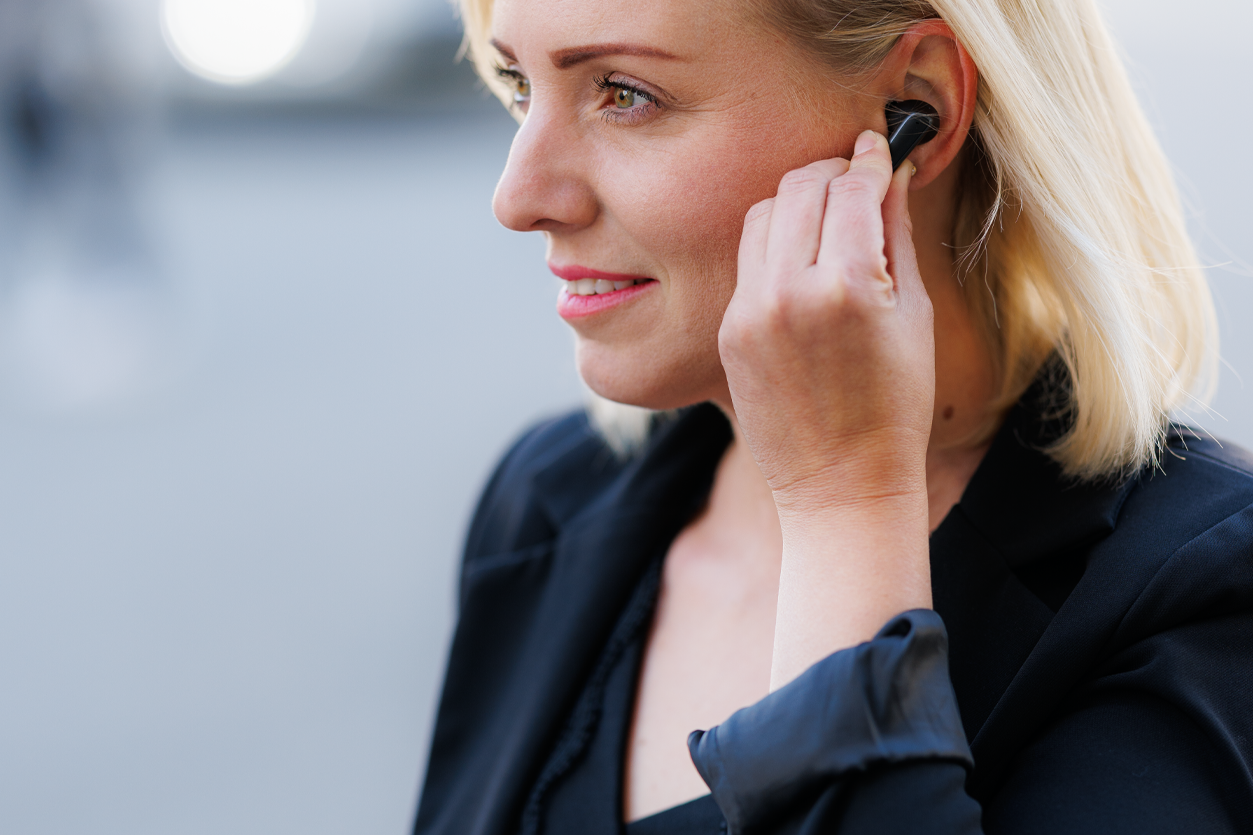 Překladač a TWS sluchátka 2v1 Aligator Pods Translate, černá