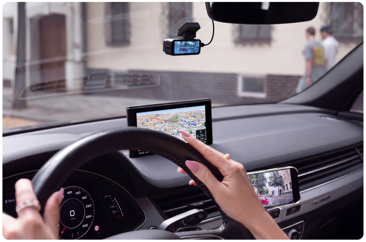 Autokamera ALIGATOR A8 přední, zadní, GPS 4K