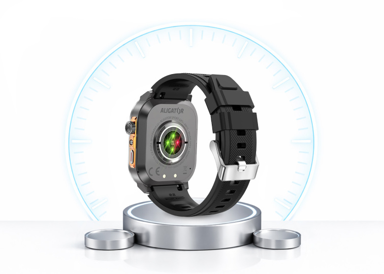ALIGATOR Watch Sport GPS, černé