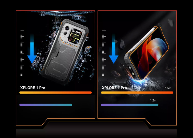 Blackview XPLORE 1 PRO černý