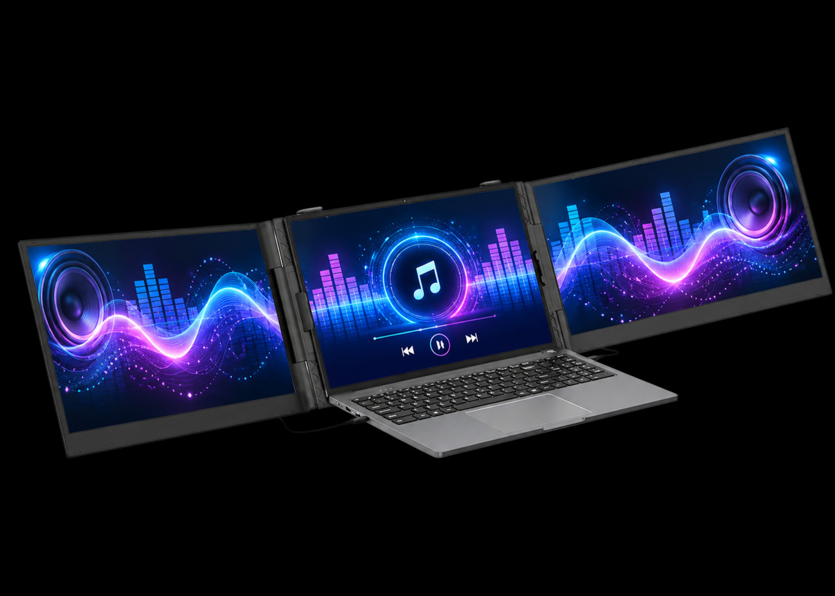 Duální přídavný LCD monitor 15,3″ Blackview DCM8
