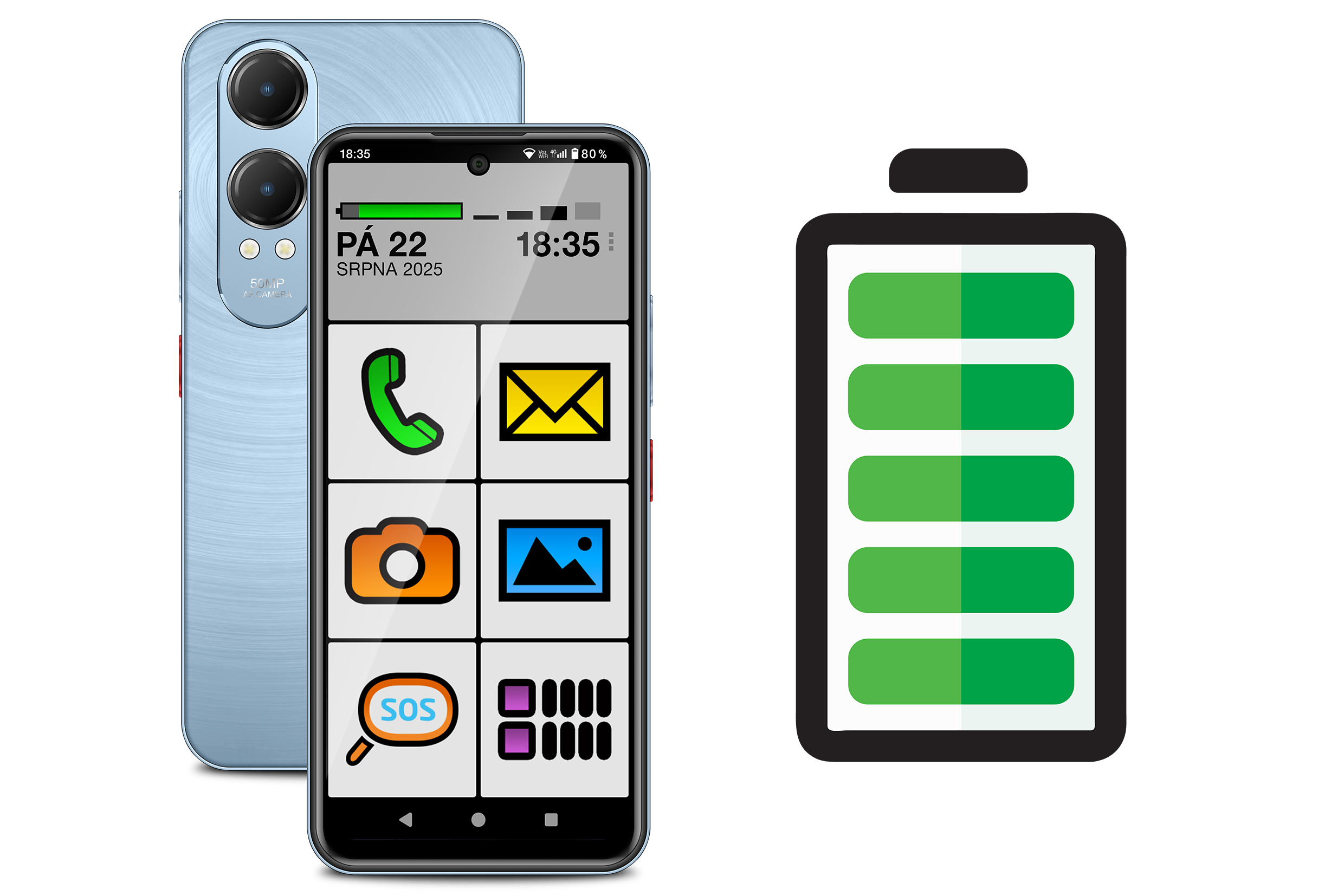 ALIGATOR S8000 SENIOR modrý