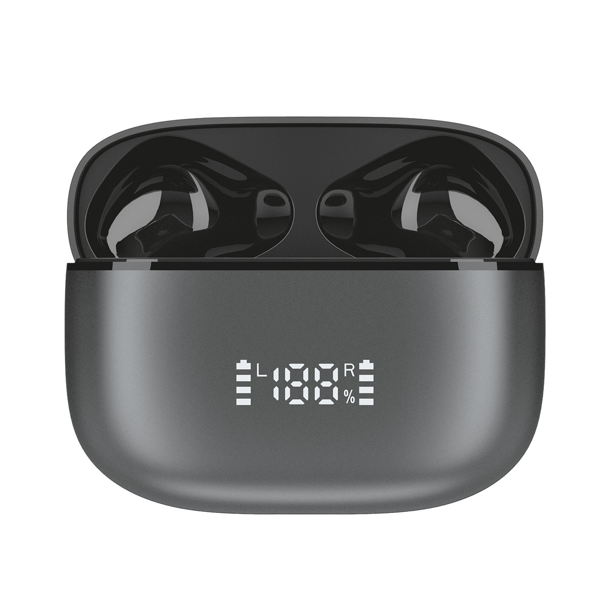 Bluetooth sluchátka Aligator SUPER ANC+, černá