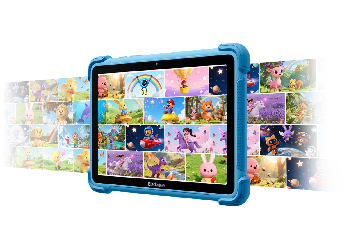 Tablet 8,68" Blackview LINK 1 Kids 4/64GB modrý