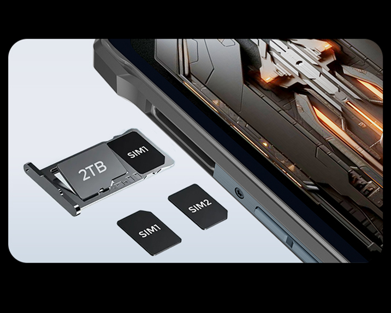 ALIGATOR Hotwav T7S 128 GB černý