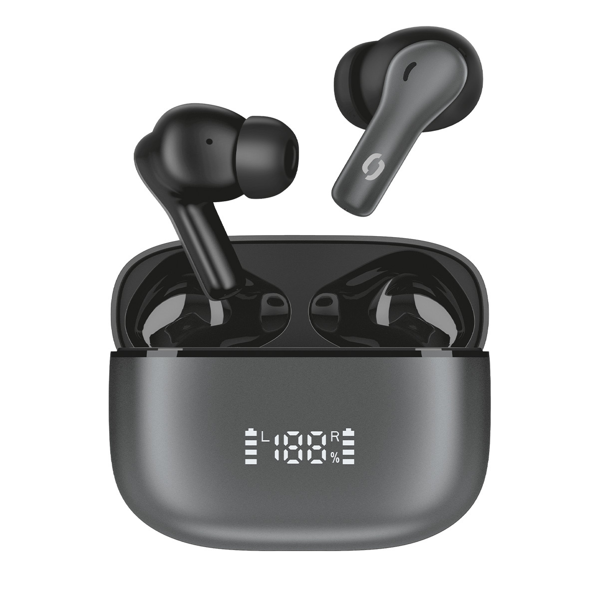 Bluetooth sluchátka Aligator SUPER ANC+, černá