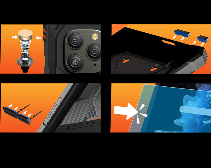 Tablet Blackview Active 5 8/128GB černý