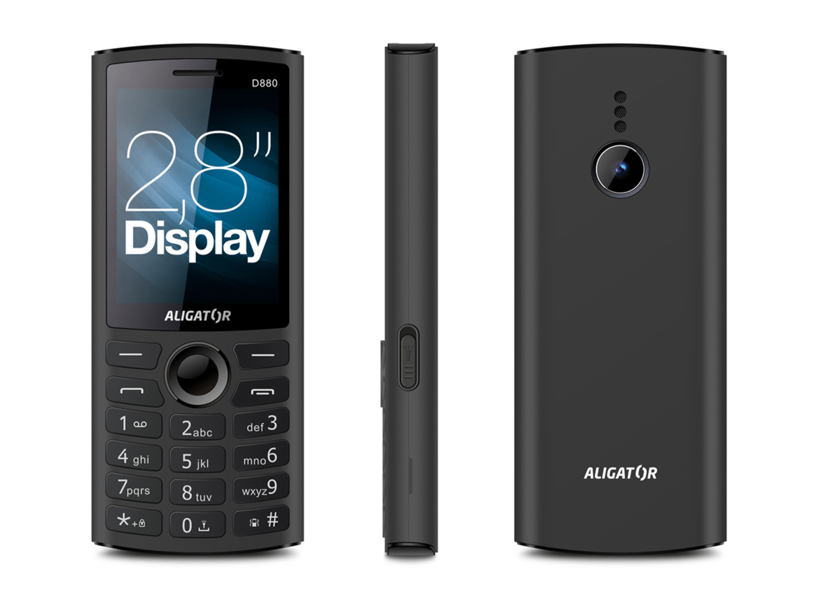 ALIGATOR D880 Dual SIM, modrý