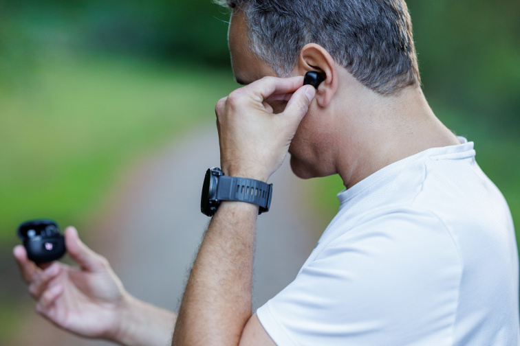 TWS sluchátka Aligator Pods ANC TWS08, bílá