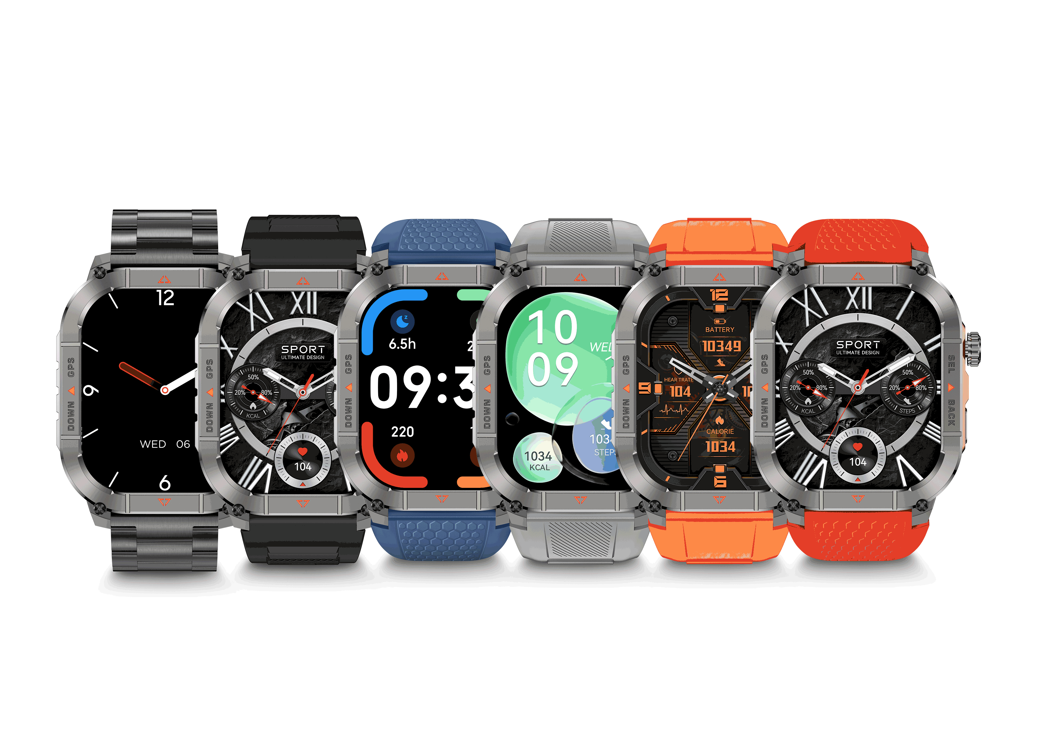 ALIGATOR Watch Sport GPS, černé