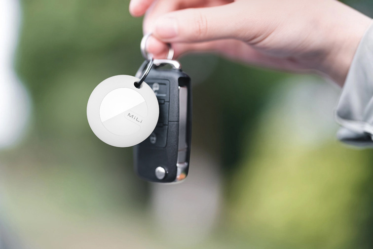Aligator MiTag Duo - lokátor pro Apple a Android, bílý