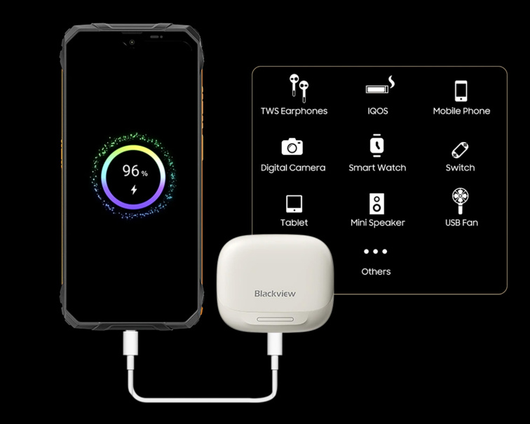 Blackview FORT1 černý