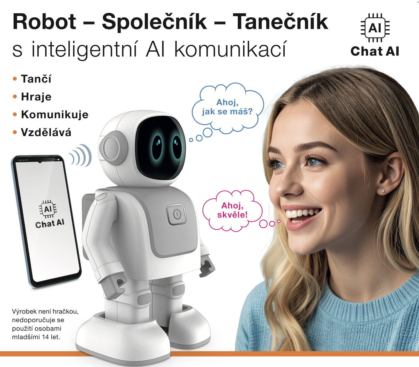 Reproduktor ALIGATOR Smart Dancing Robot, grey